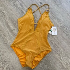 BECCA One Piece Swimsuit - Gold